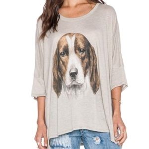Wildfox Dog Tshirt